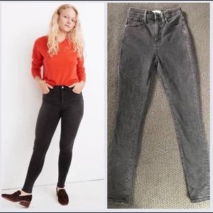 Madewell EUC Curvy High-Rise Skinny Jeans in Starkey Wash size 24.